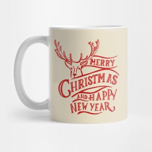 Merry Christmas and Happy New Year Mug